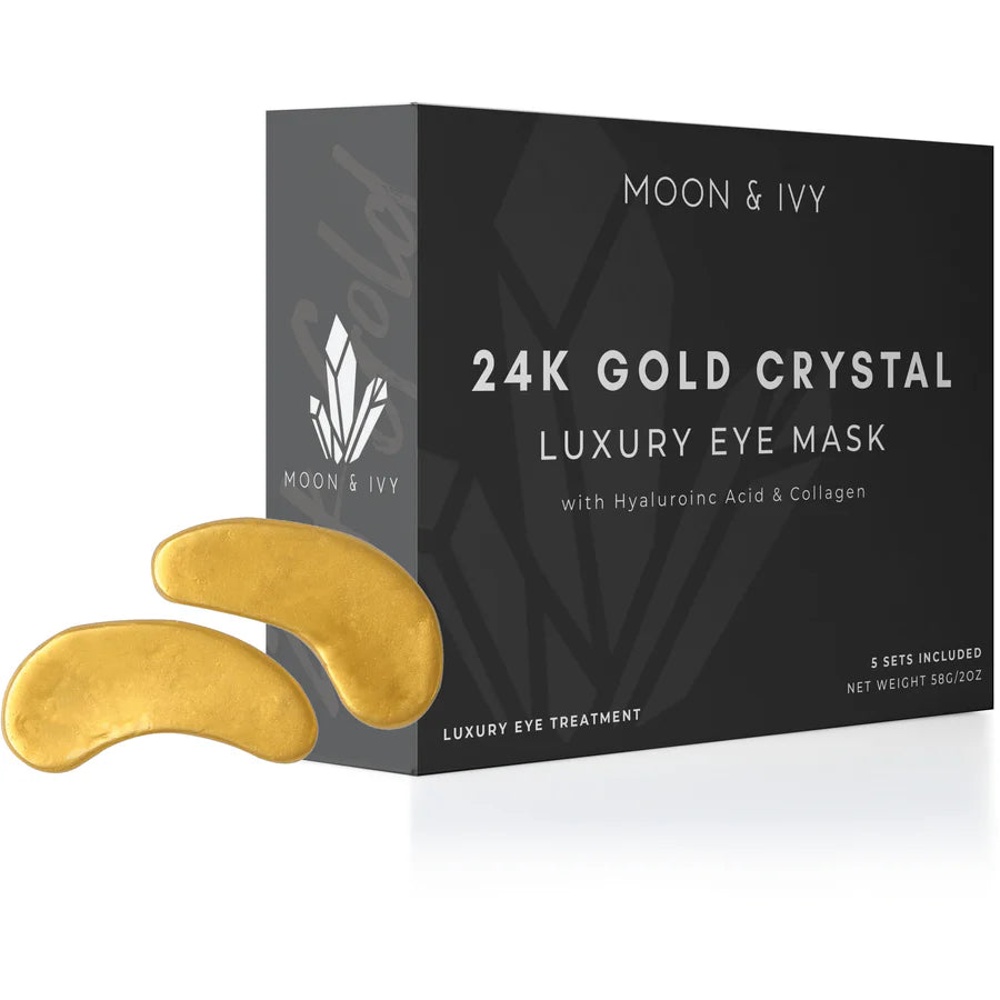 24K Gold Crystal Luxury Collagen Eye Mask